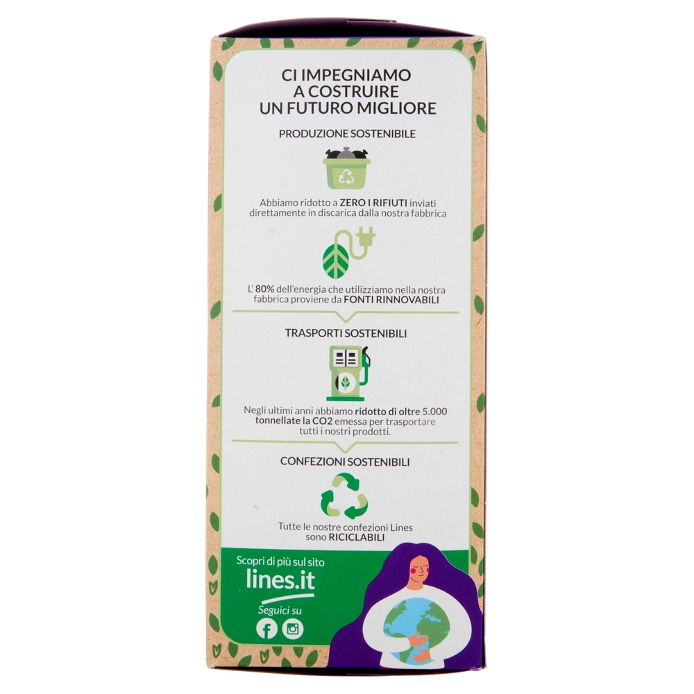 Lines Seta ultra Assorbenti con Ali 56+8 pz